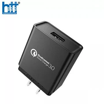 Ugreen 20904 18W qc3.0 sạc nhanh USB Quick Charge 3.0 màu đen CD122 20020904