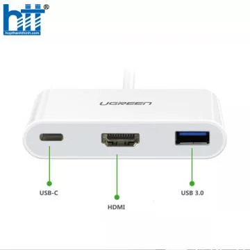 Cáp chuyển USB Type C to USB 3.0, HDMI ugreen 30377