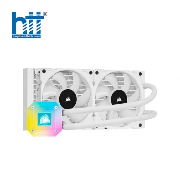 Tản nhiệt nước Corsair H100i ELITE CAPELLIX WHITE (hỗ trợ Socket 1700)