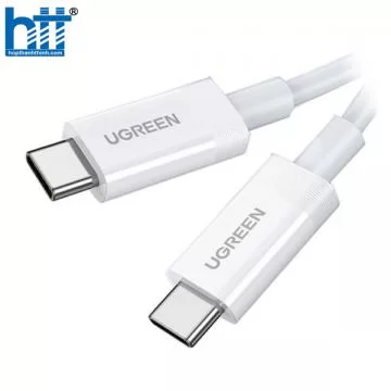 Cáp USB-C 4 Gen 3 dài 0.8m hỗ trợ 8k + PD100w + truyền data 40Gbps Ugreen 40113