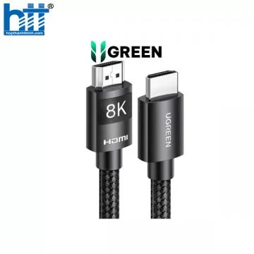 Cáp HDMI 2.1 dài 2M 8K 60Hz 48Gbps hỗ trợ HDR eARC Ugreen 40180