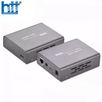 Bộ khuếch đại HDMI 100m qua cáp mạng Ugreen 40210