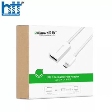 Cáp chuyển USB Type C to Displayport (âm) Ugreen 40372