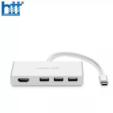 Cáp chuyển USB Type C to HDMI, HUB USB Ugreen 40374