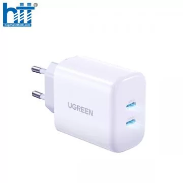Bộ sạc 2 cổng Type C 40W Ugreen 10343