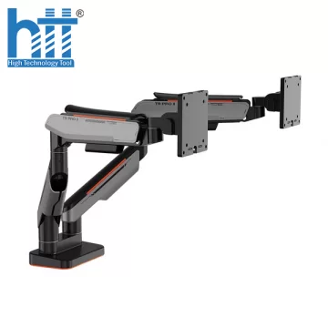 Giá treo màn hình Human Motion T9 Pro II Dual Xám