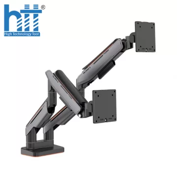 Giá treo màn hình Human Motion T9 Pro II Dual Xám