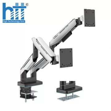 Giá treo màn hình Human Motion T9 Pro II Dual Trắng