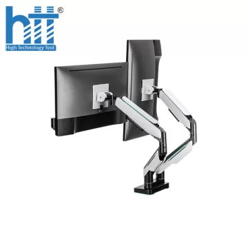 Giá treo màn hình Human Motion T9 Pro II Dual Trắng