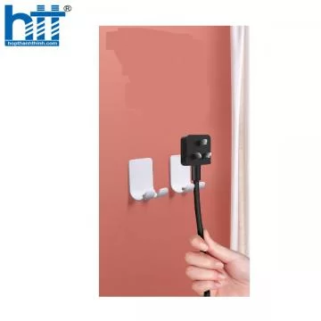 Ugreen 20365 White Móc Đa Năng Power Cord Wall Socket Cable Holder Hanger CD107 10020365