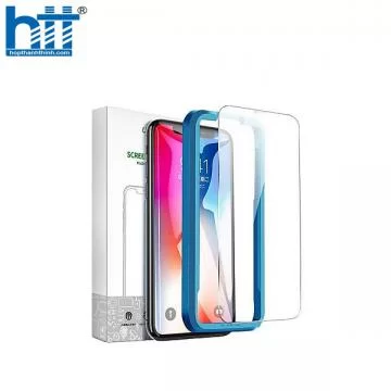 Ugreen 20389 Iphone 12 6.1inch Trong suốt 9H Miếng dán cường lực chống bảo vệ chống rơi chống cháy nổ chống bám vân tay SP159 20020389