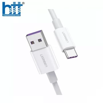 Cáp USB Type C to USB 2.0 hỗ trợ sạc 5A Ugreen 40889 dài 2m chính hãng