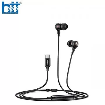 Ugreen 30638 Type-C Màu Đen Tai nghe nhét trong có dây , có micrô và điều khiển âm lượng cổng Type-C tương thích Samsung Galaxy S21 Ultra S20 iPad Pro 2021 Air EP103 20030638