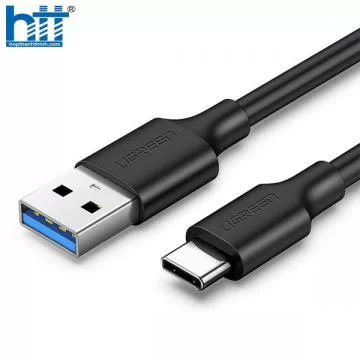Ugreen 30934 1M cáp USB type C ra USB 3.0 sạc nhanh 3A và truyền dữ liệu 5gbps US184 20030934