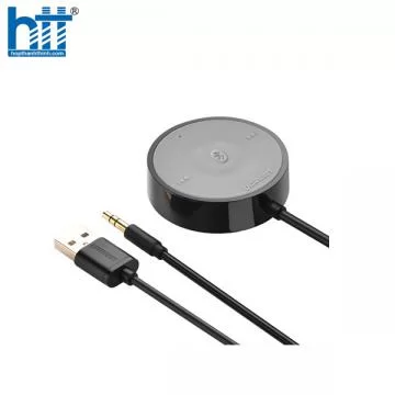 Bộ kết nối Bluetooth âm thanh 4.2 Ugreen 40760 hỗ trợ aptX kết nối điện thoại trên Ô tô