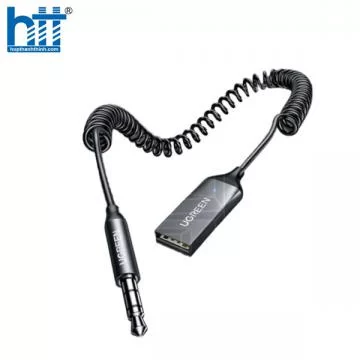 Bộ thu Bluetooth 5.0 dài 1.5M hỗ trợ Mic cổng 3.5mm Ugreen 70601