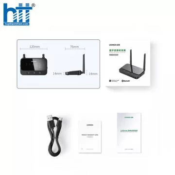 Bộ thu phát âm thanh Bluetooth 5.0 Ugreen 20140