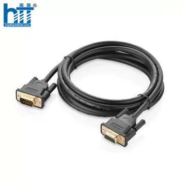 Ugreen 60309 1.5M Màu Xám Cáp RS232 DB9 nối dài chuẩn cáp chéo DB102 20060309