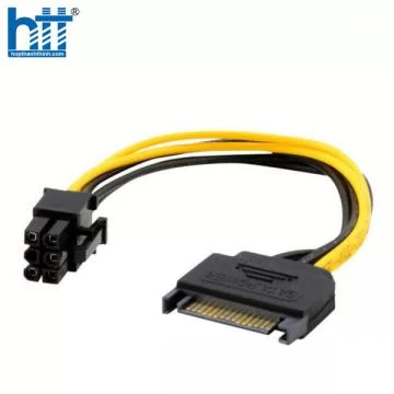 Ugreen 10635 20CM cáp nguồn SATA 15 chân ra 6 chân 10635 20010635