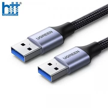 Cáp USB 3.0 Type-A hai đầu dương dài 0.5M chính hãng Ugreen 80789 cao cấp