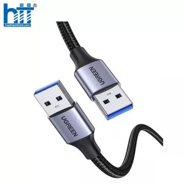Cáp USB 3.0 Type-A hai đầu dương dài 2M chính hãng Ugreen 80791 cao cấp