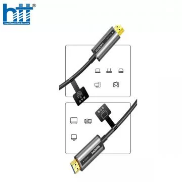Cáp HDMI 2.0 sợi quang 15m hỗ trợ 4K/60Hz Ugreen 50215