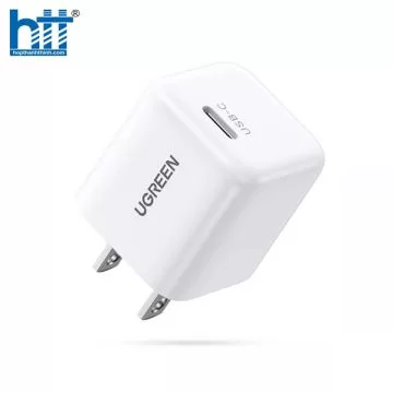 Củ sạc nhanh GaN 30W màu trắng Ugreen 15329