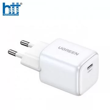 Ugreen 15324 20W 1c USB loại C PD GaN Nexode Sạc Nhanh Trắng CD318 10015324