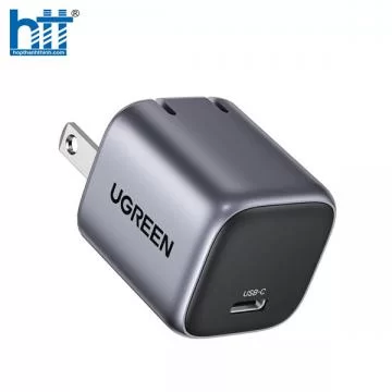 Củ sạc nhanh 20W 1 cổng USB Type-C Hỗ trợ QC4+, PD3.0 Ugreen 90902 cao cấp (EU)