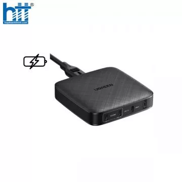 Bộ sạc nhanh đa năng PD 3.0 100W để bàn 3 cổng Type-C 1 cổng USB-A Ugreen 70869 cao cấp