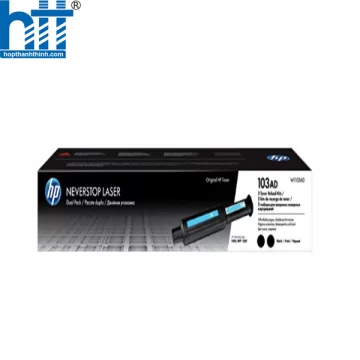 Mực hộp laser HP 103A Blk Neverstop Reload Dualkit W1103AD
