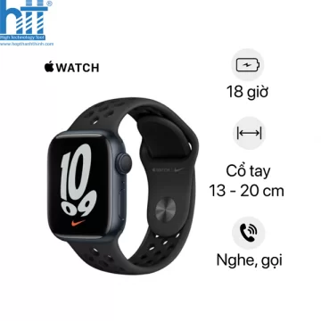 Apple Watch Series 7 41mm Nike (4G) Viền nhôm dây cao su | Chính hãng VN/A