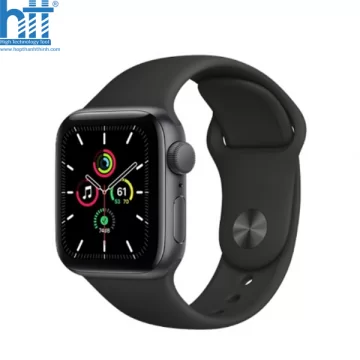 Apple Watch SE 40mm (GPS) Viền Nhôm - Dây Cao Su | Chính Hãng VN/A