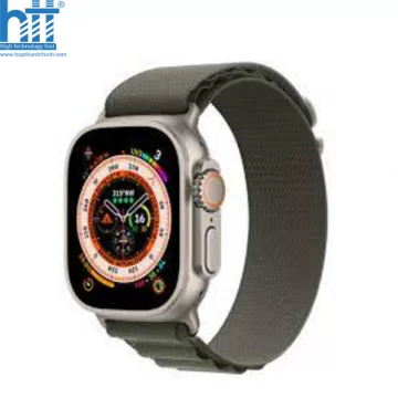 Apple Watch Ultra 49MM (4G) - Viền Titan Dây Vải Cỡ Trung | Chính Hãng