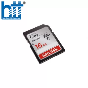 Thẻ nhớ SDHC 16GB Sandisk Ultra (class 10)