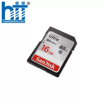 Thẻ nhớ SDHC 16GB Sandisk Ultra (class 10)