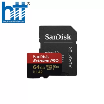 Thẻ nhớ MicroSD Sandisk Extreme Pro 64GB (SDSQXCU-064G-GN6MA)