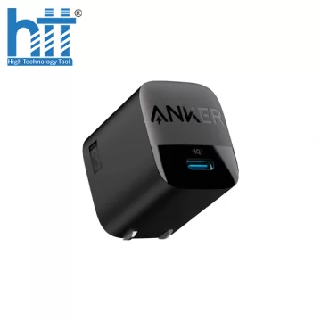 Củ sạc Anker 313 GaN II 1C 30W màu đen (black) B2B_A2639J11-1