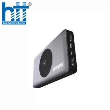 Pin sạc dự phòng Energizer 10000mAh hỗ trợ sạc không dây 5W QE10000 (Gray)