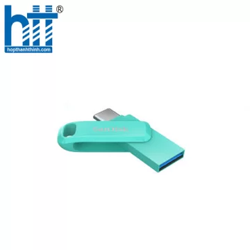 SanDisk Ultra Dual Drive Go USB3.1/Type C, 64GB, Green, Model: SDDDC3-064G-G46G
