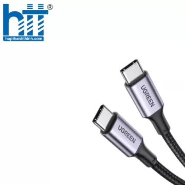 Cáp sạc, dữ liệu USB Type-C to Type-C dài 3M bọc dù hỗ trợ PD 100W Ugreen 90120 cao cấp