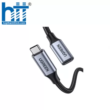 Ugreen 80808 3M USB C Sang USB B 2.0 Cáp Máy In Alu Ốp Lưng Viền Đen US370 10080808