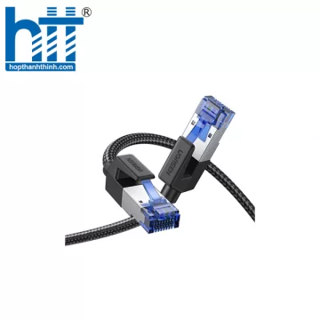 Cáp Ethernet đồng nguyên chất Ugreen 30795 10m Cat8 bện màu đen NW153 10030795