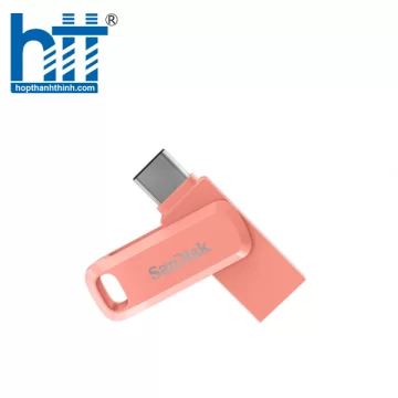USB SanDisk SDDDC3 Ultra Dual Drive Go 128Gb USB Type-C và USB Type-A (Màu hồng đào)