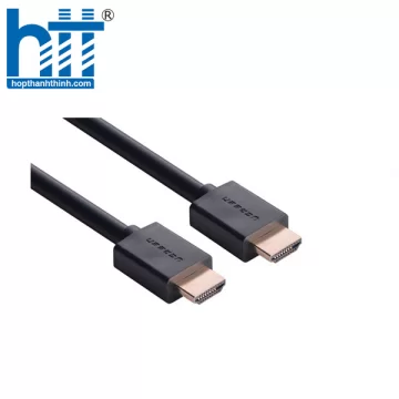 Ugreen 10109 5M màu Đen Cáp tín hiệu HDMI chuẩn 1.4 hỗ trợ phân giải 4K * 2K HD104 20010109