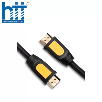 UGREEN 10128 1.5M MÀU VÀNG CÁP TÍN HIỆU HDMI CHUẨN 1.4 HỖ TRỢ PHÂN GIẢI 4K * 2K HD101