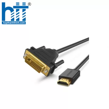 Cáp HDMI To DVI 24+1 dài 3m Chính Hãng Ugreen 10136