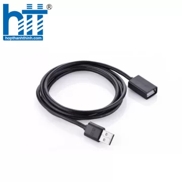 Ugreen 10316 2M màu Đen Cáp tín hiệu nối dài USB 2.0 lõi thuần đồng US103 20010316