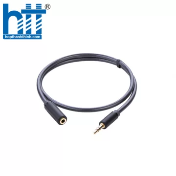 Ugreen 10784 2M màu Đen Cáp âm thanh 3.5mm nối dài AV124 20010784