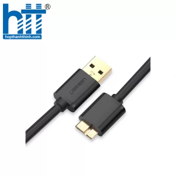 Ugreen 10841 1M màu Đen Cáp USB 3.0 sang MICRO USB 3.0 cho ổ cứng US130 20010841